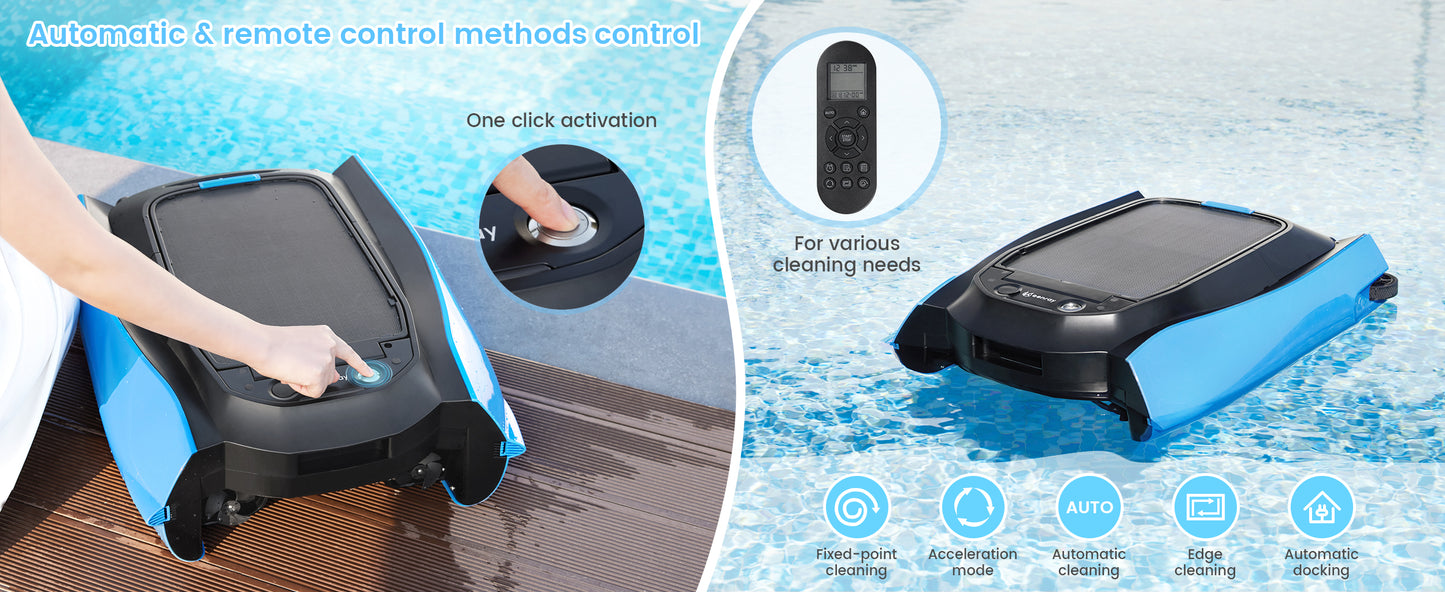 Muitiple cleaning modes and efficient cleaning